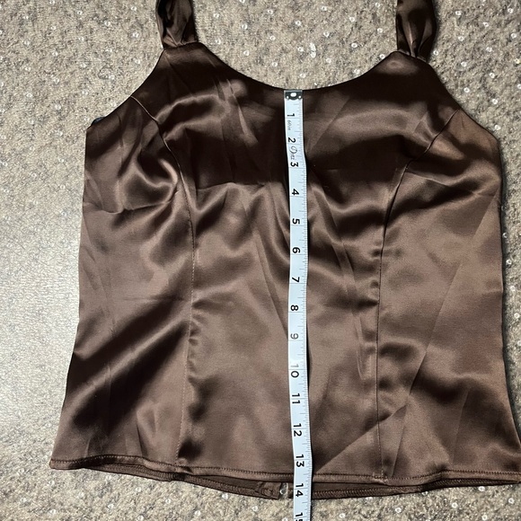 Two Piece Satin Pant Set - Picture 7 of 11